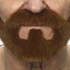 Barba Marrón Corta