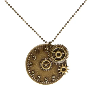 Collar Reloj Steampunk
