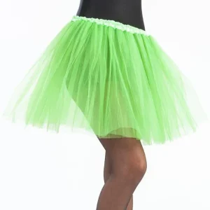 Tutú Verde Lima Largo de 40cms para Mujer