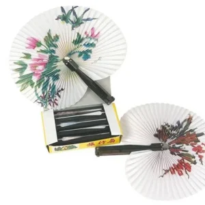 Abanico Pai Pai Plegable con Flores