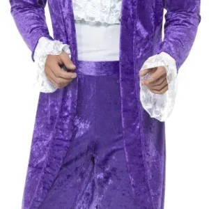 Disfraz de Prince Morado para Hombre