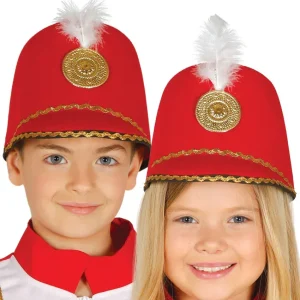 Sombrero de Majorette Rojo Infantil