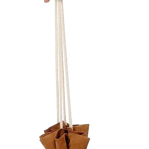 Bolsita Medieval Marrón con Cuerda