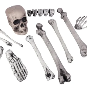Calavera con Huesos para Decoración de Halloween