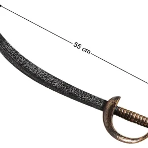 Espada Pirata Envejecida de 55cm