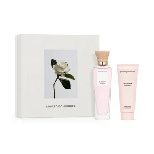 Adolfo Dominguez Set Agua Fresca Gardenia EDT 120 ml + Body Lotion 75 ml ANUAL LATAM