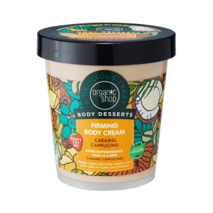Crema Corporal Reafirmante Caramel Capuccino 450 ml Organic Shop