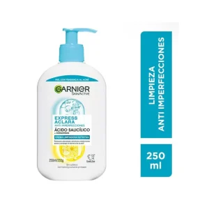 Crema Limpiadora Nutritiva Express Aclara Anti Imperfecciones 250 ml Garnier