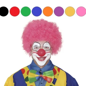 Pelucas de Payaso con Rizos en Colores